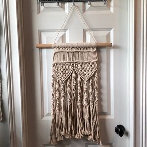 Boho wall hanging